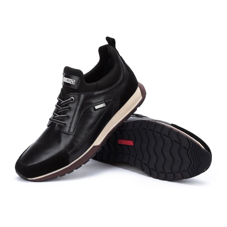 Men's Pikolinos CAMBIL Sneakers Black | NZ Q571Q93